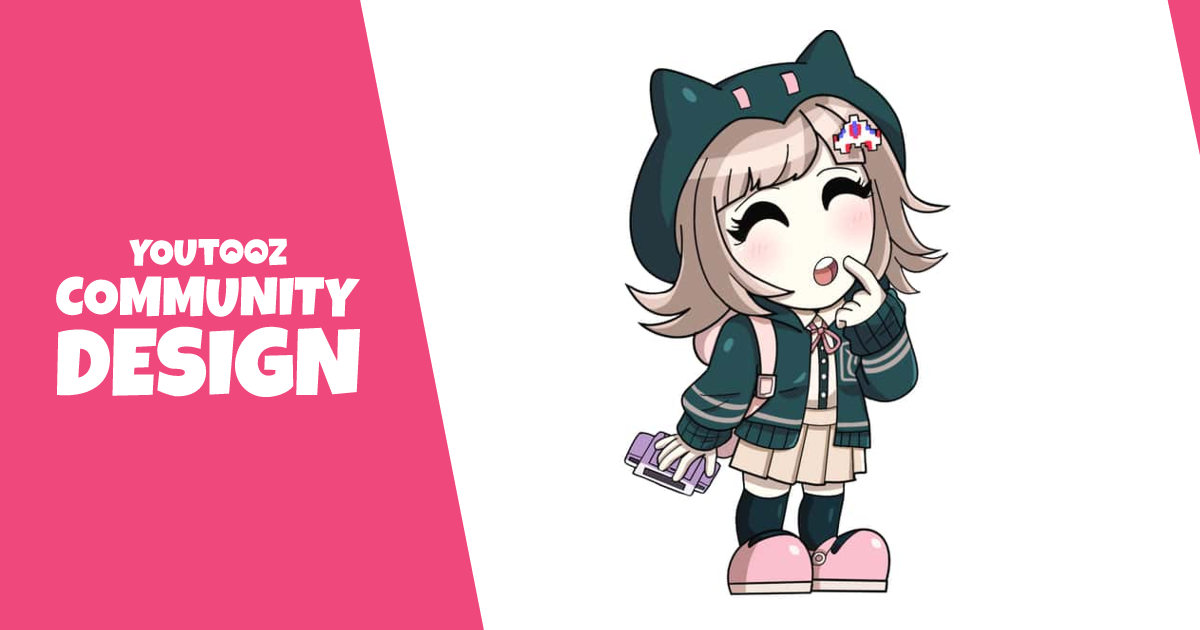 Chiaki Nanami (Danganronpa) by fantasmiyo on Youtooz Community