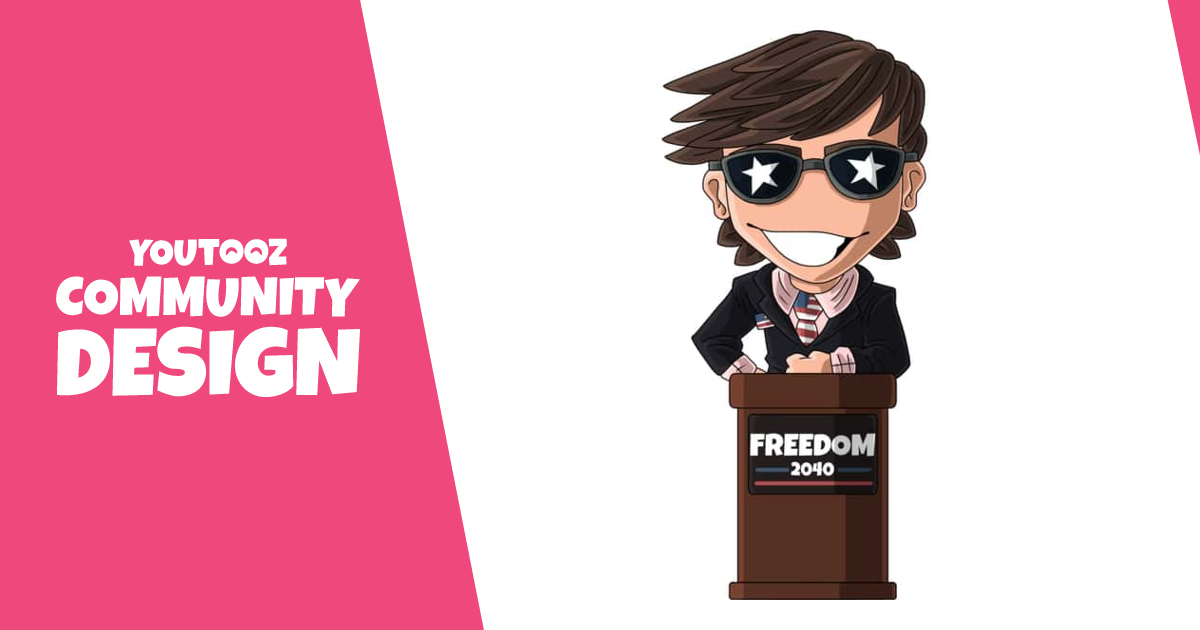 Johm Freedom John Freedom by TrevShow on Youtooz Community
